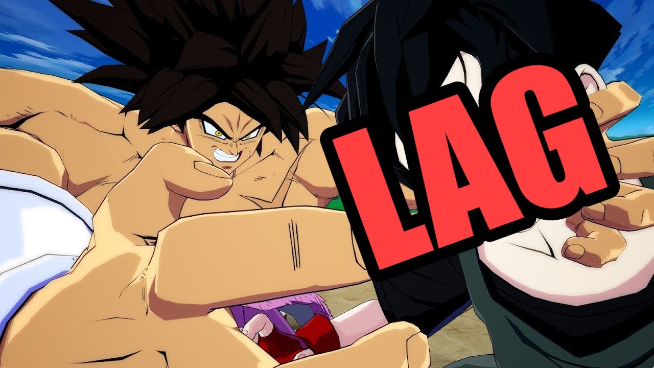 Посмотрите, сколько здесь лагов!!! Лаги в DBFZ ужасны!!!