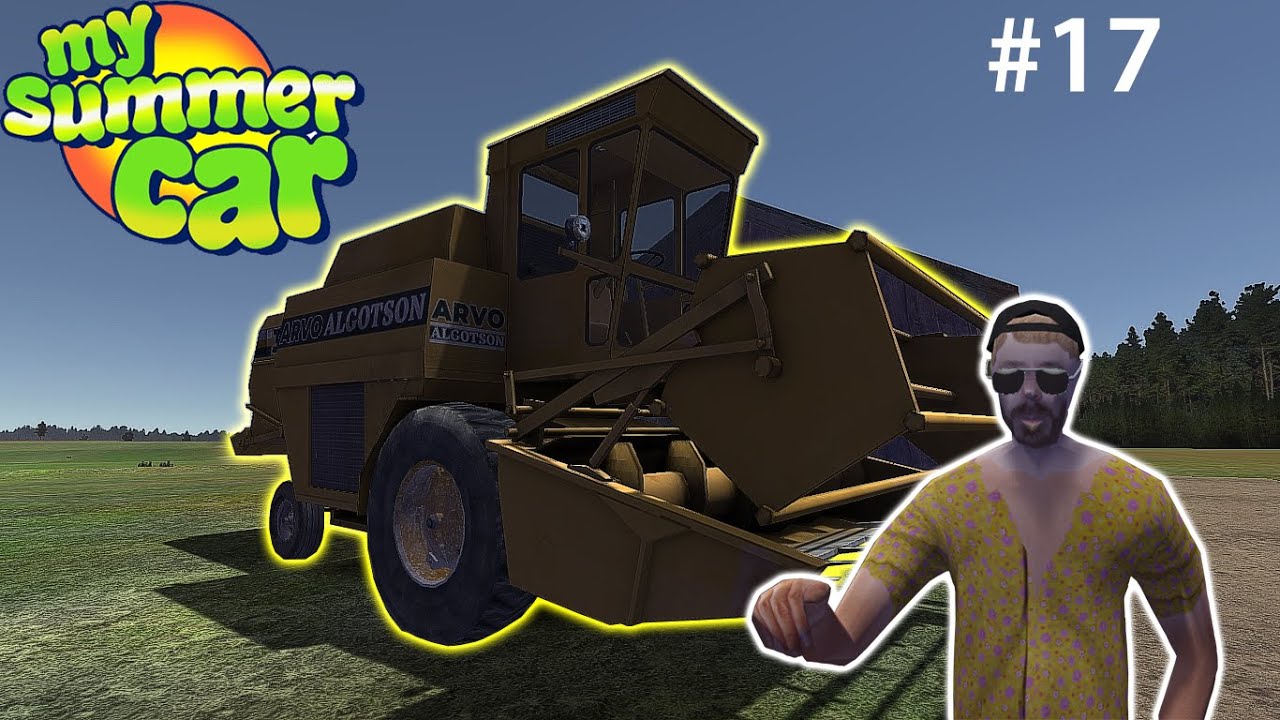 My Summer Car #17 Deliver Combine Harvester