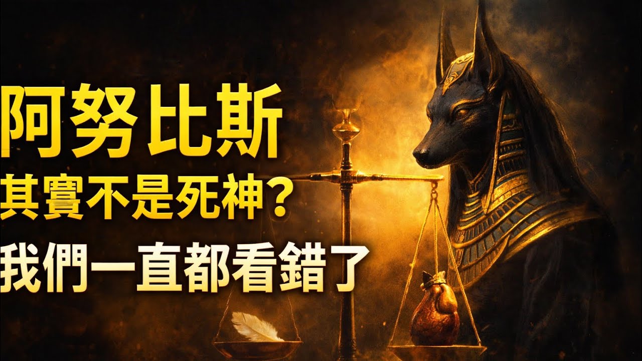 《狼頭神阿努比斯，為何被誤解了上千年？》