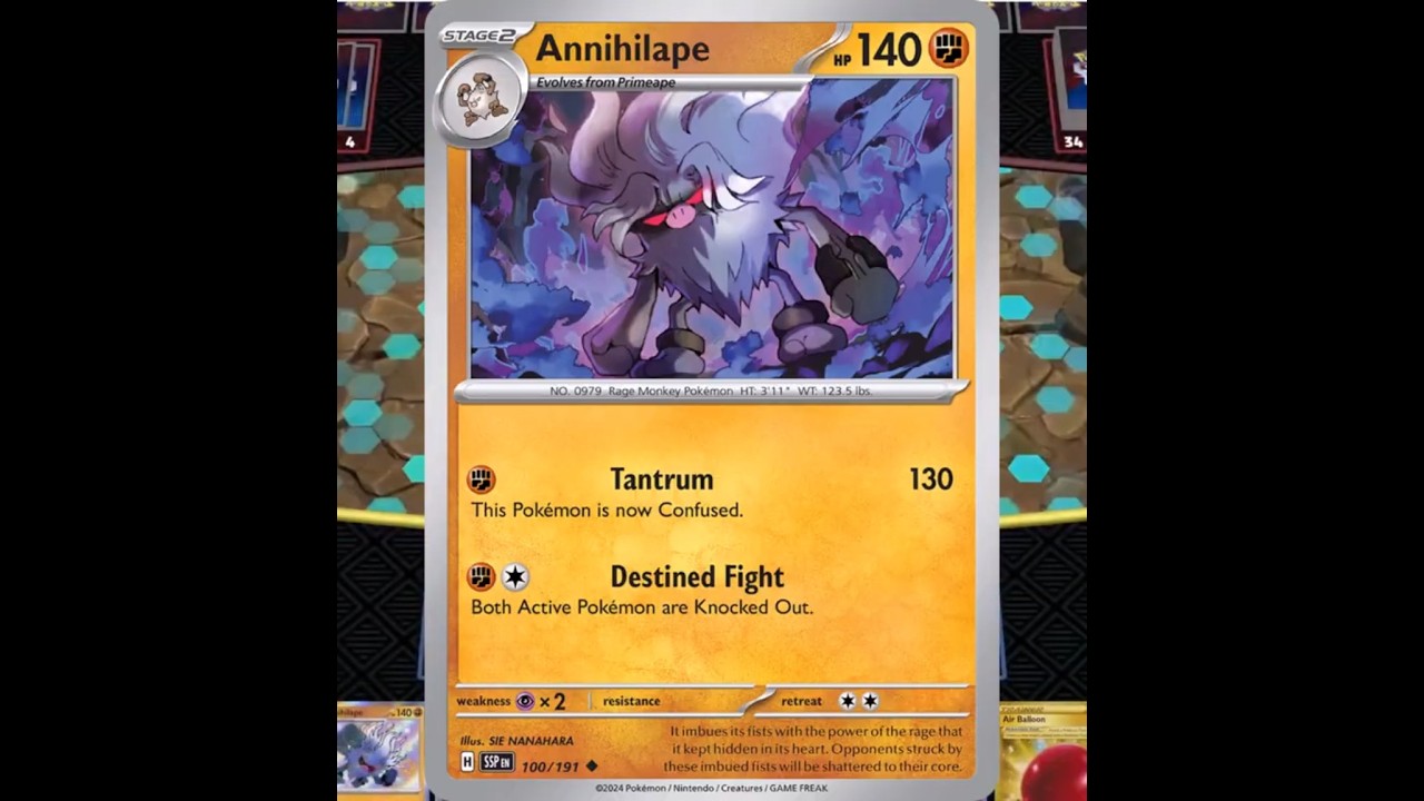 Annihilape 1 hit K.O 