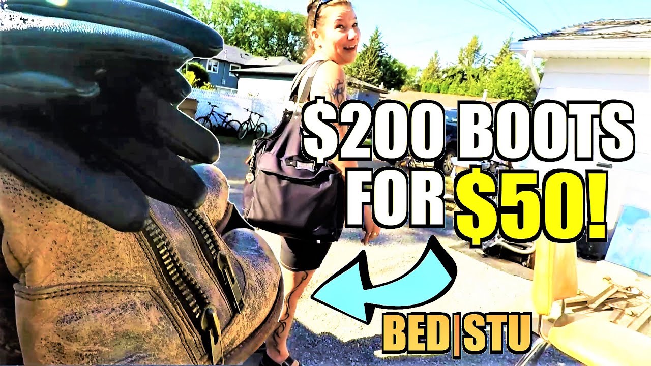 Ep311: AMAZING FASHION YARD SALE HAUL!!!  🤯🤯  BED STU * SBICCA