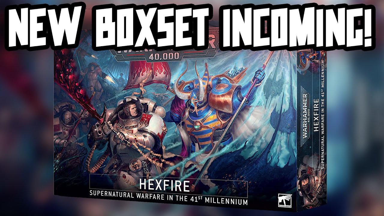 NEW 40K Boxset Announced! GREY KNIGHTS VS THOUSAND SONS!
