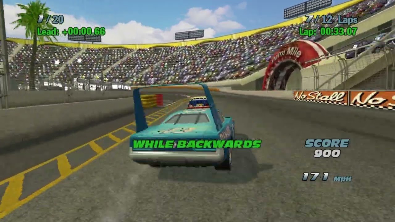 Cars:The video game Piston Cup #6
