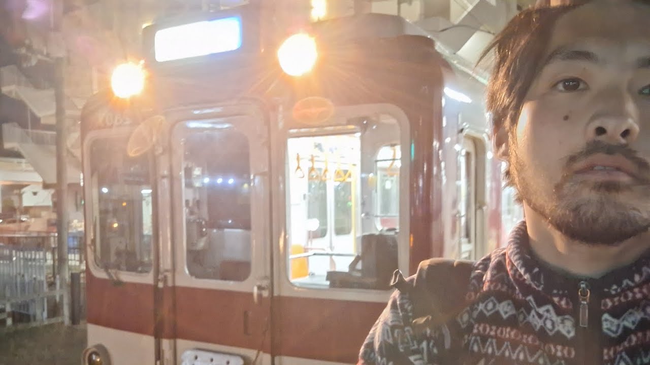 前面展望 近鉄2800系(2807)走行音♪　近鉄大阪線　自分の睡眠用
