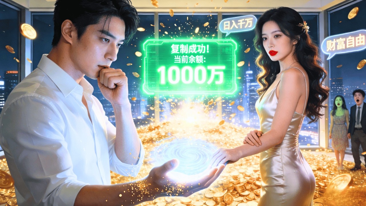 【妻子嫌貧愛富跟富豪跑，還把我掃地出門！沒想到我覺醒複製系統，日入千萬買下樓王。同學會當天，我帶著兩位美女出席，全場震驚，前妻和姦夫無地自容！】💖#drama #movie  #短剧 #电影