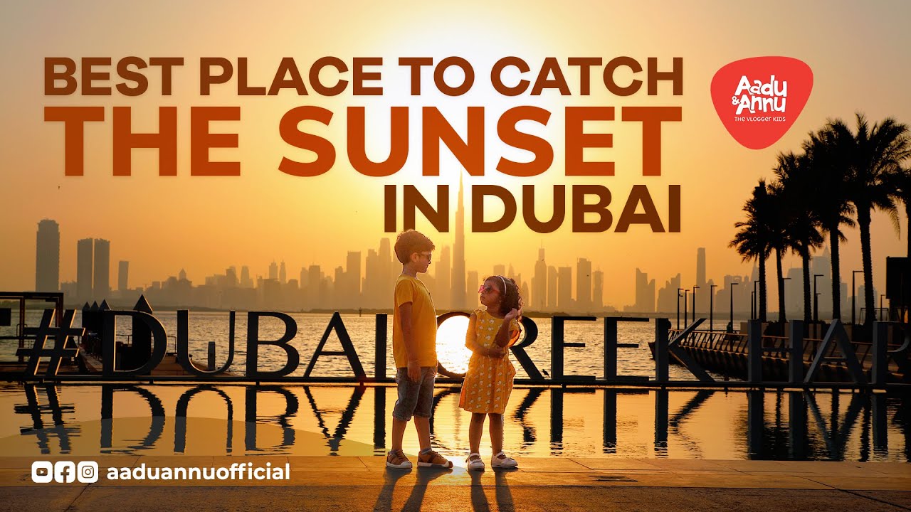 Best Place To Catch The Sunset In Dubai | Dubai Creek Harbour | A Perfect Instagram Spot | Vlog #21
