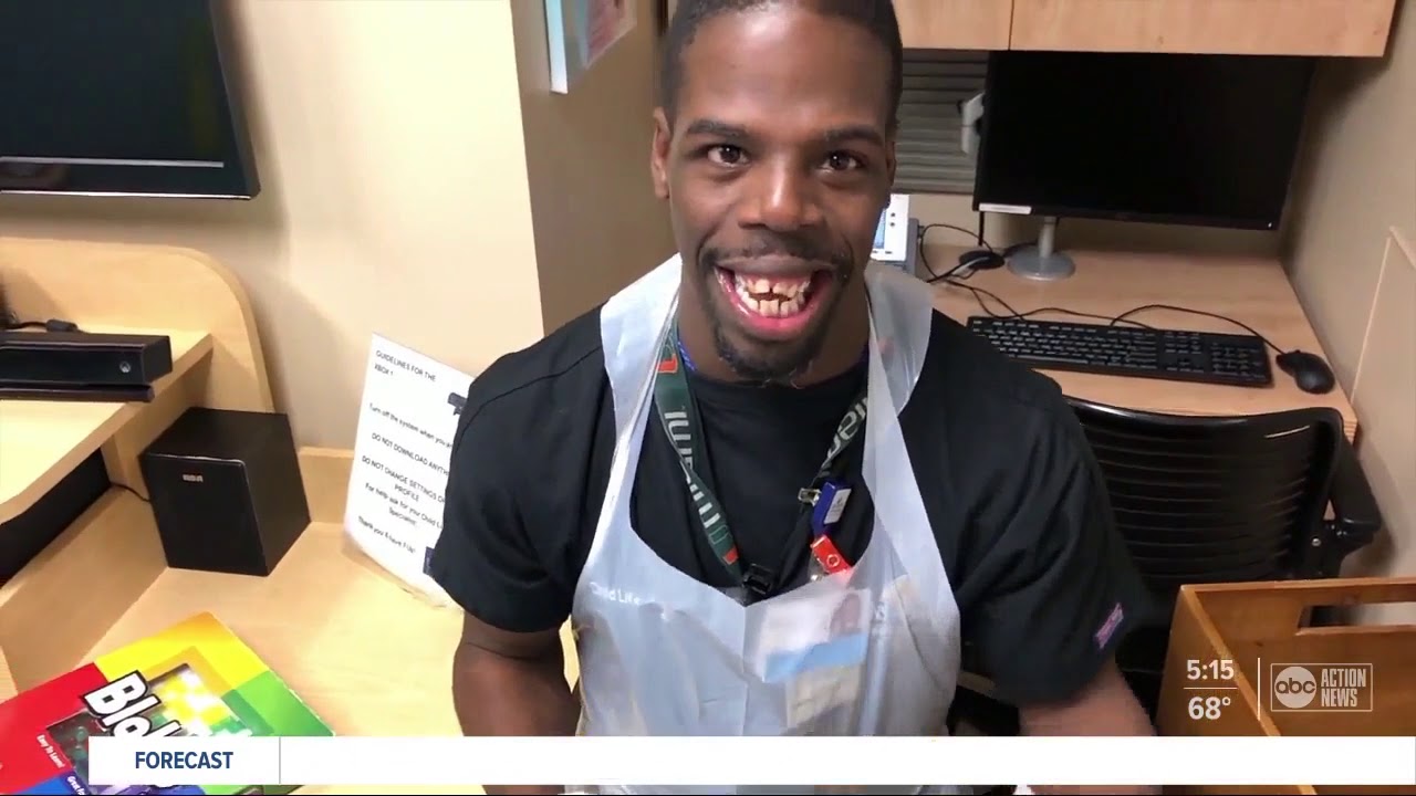 Unique job-training internship for people with disabilities offered at St. Petersburg hospital