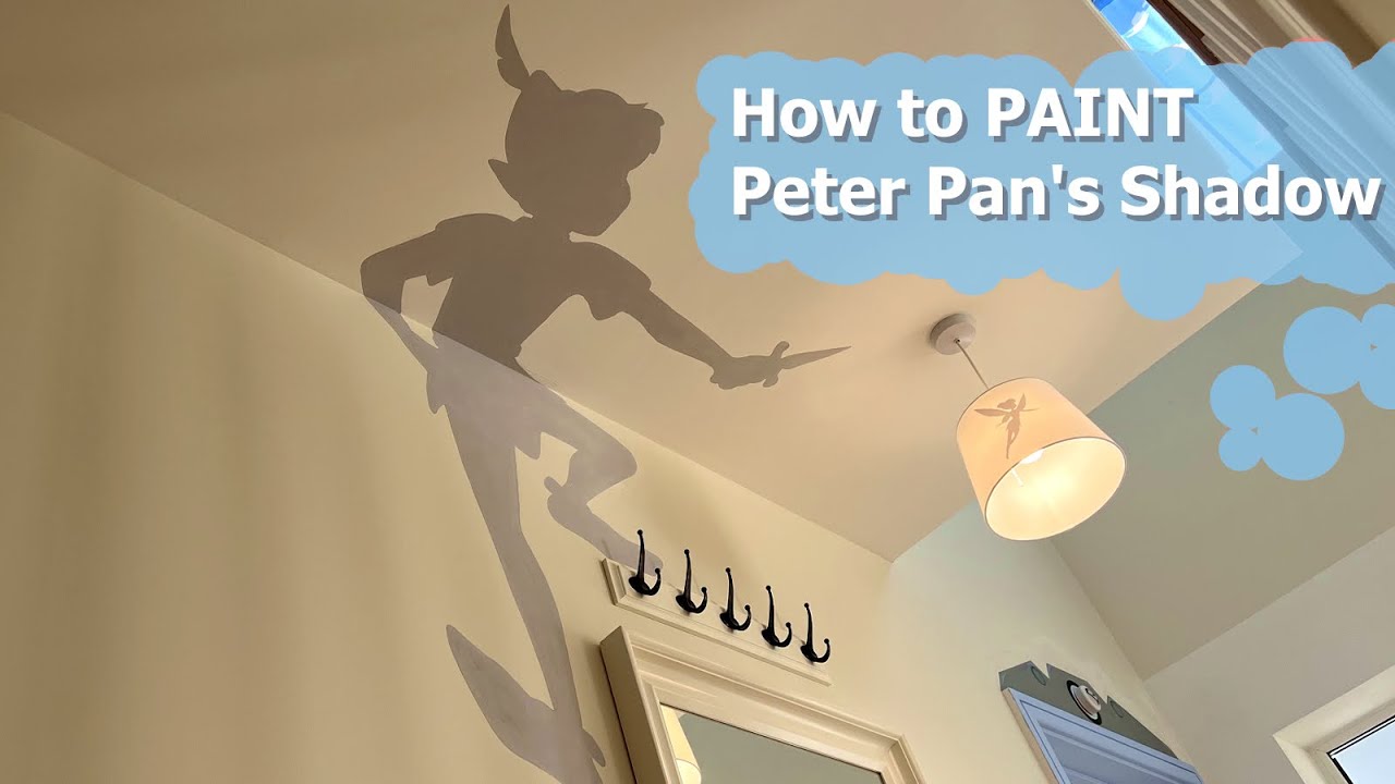 Want to have PETER PAN'S SHADOW on your wall? Here's how!