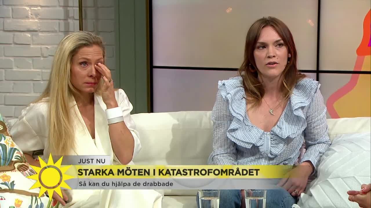 Eva Röses tårar: ”Barnen är undernärda, ibland redan i magen” - Nyhetsmorgon (TV4)
