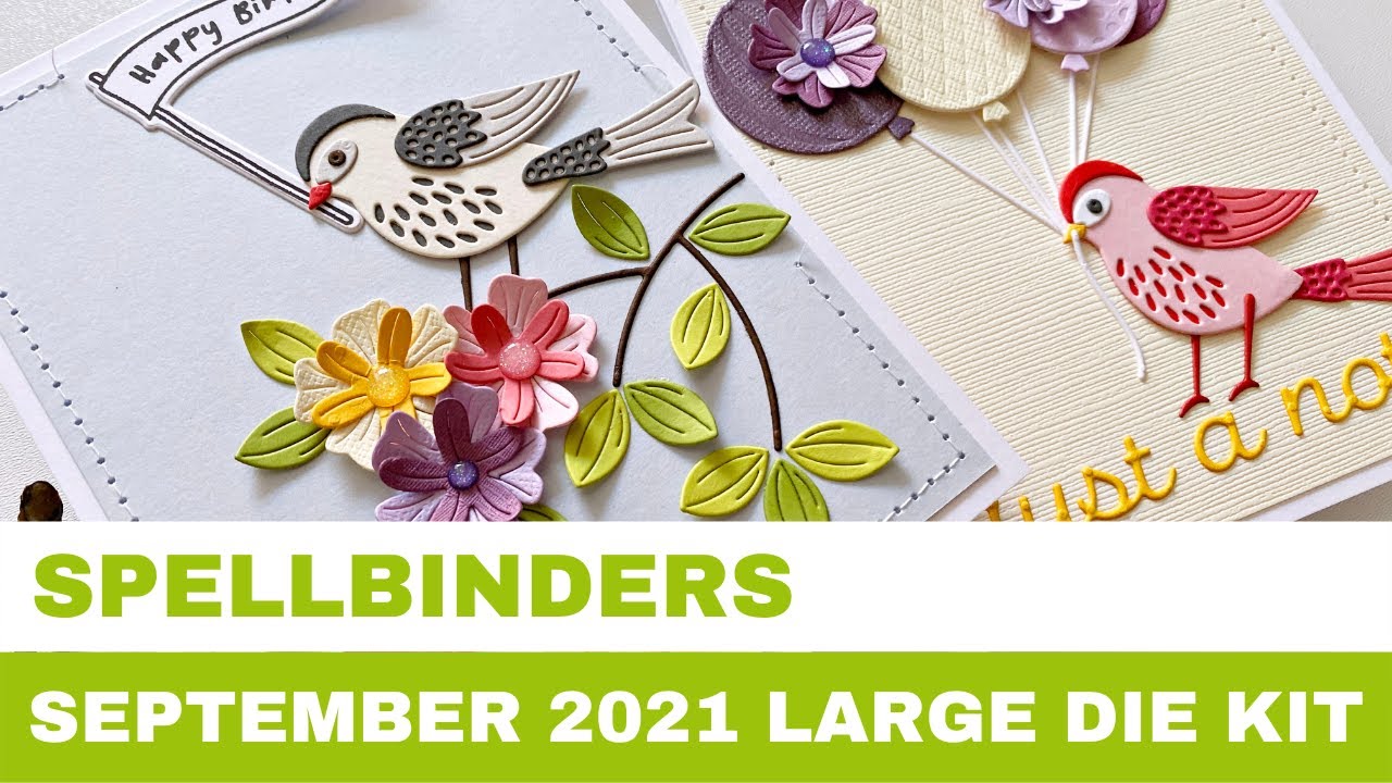 #85 Spellbinders September 2021 Large Die Kit - Card Inspirations