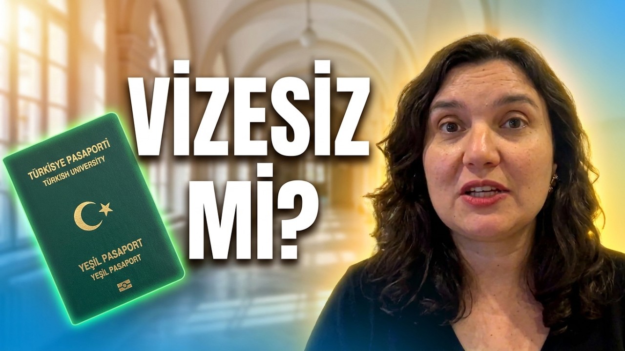 Yeşil Pasaportum var , istediğim ülkelerde vizesiz eğitim alabilir miyim? Hangi ülkelerde? 
