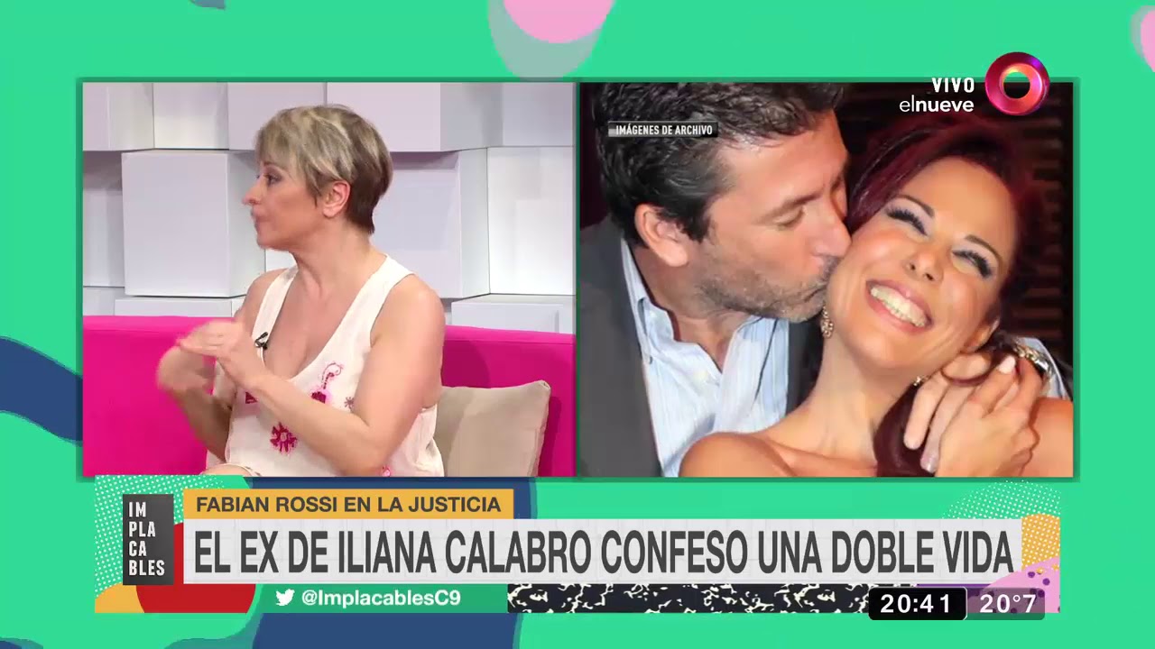 ¿Quién es Fabián Rossi el ex esposo de Iliana Calabro?