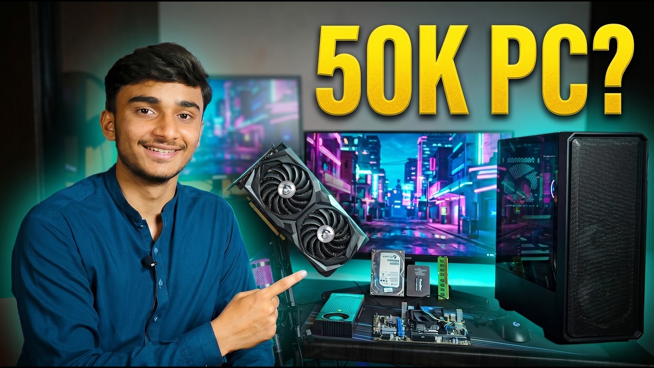 50K GAMING PC IN PAKISTAN 2026 I GAMING PC PRICE IN PAKISTAN I REHMAN SPEC