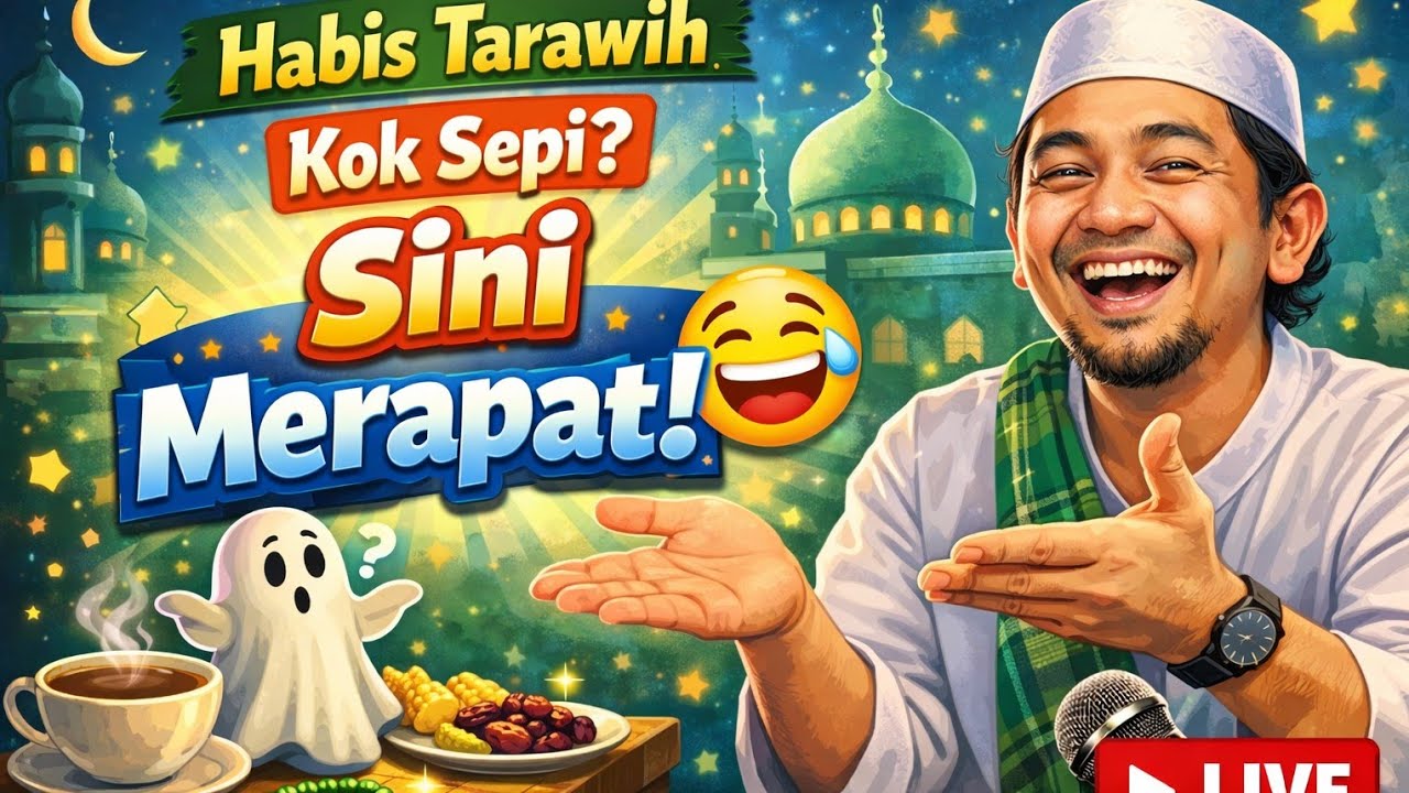 “Habis Tarawih Kok Sepi? Sini Merapat! 😆