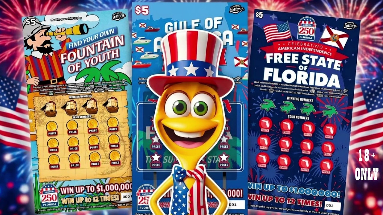 Brand NEW Florida 250 Ticket! Celebrating America?