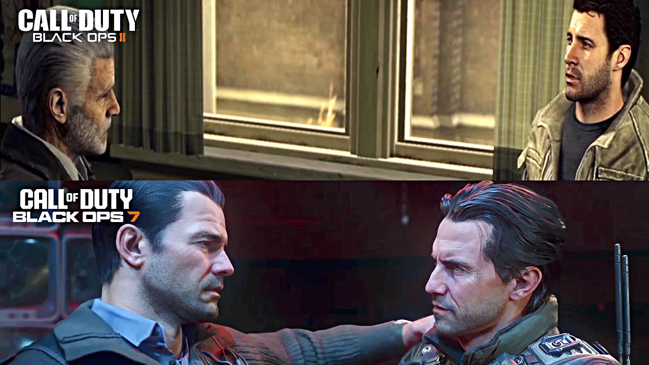 Дэвид Мейсон встречает своего &laquo;мёртвого&raquo; отца &mdash; Cod: Black Ops 2012 против 2025