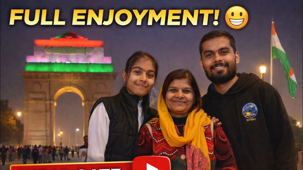 Day 18/365  Full enjoyment India gate 😛😎