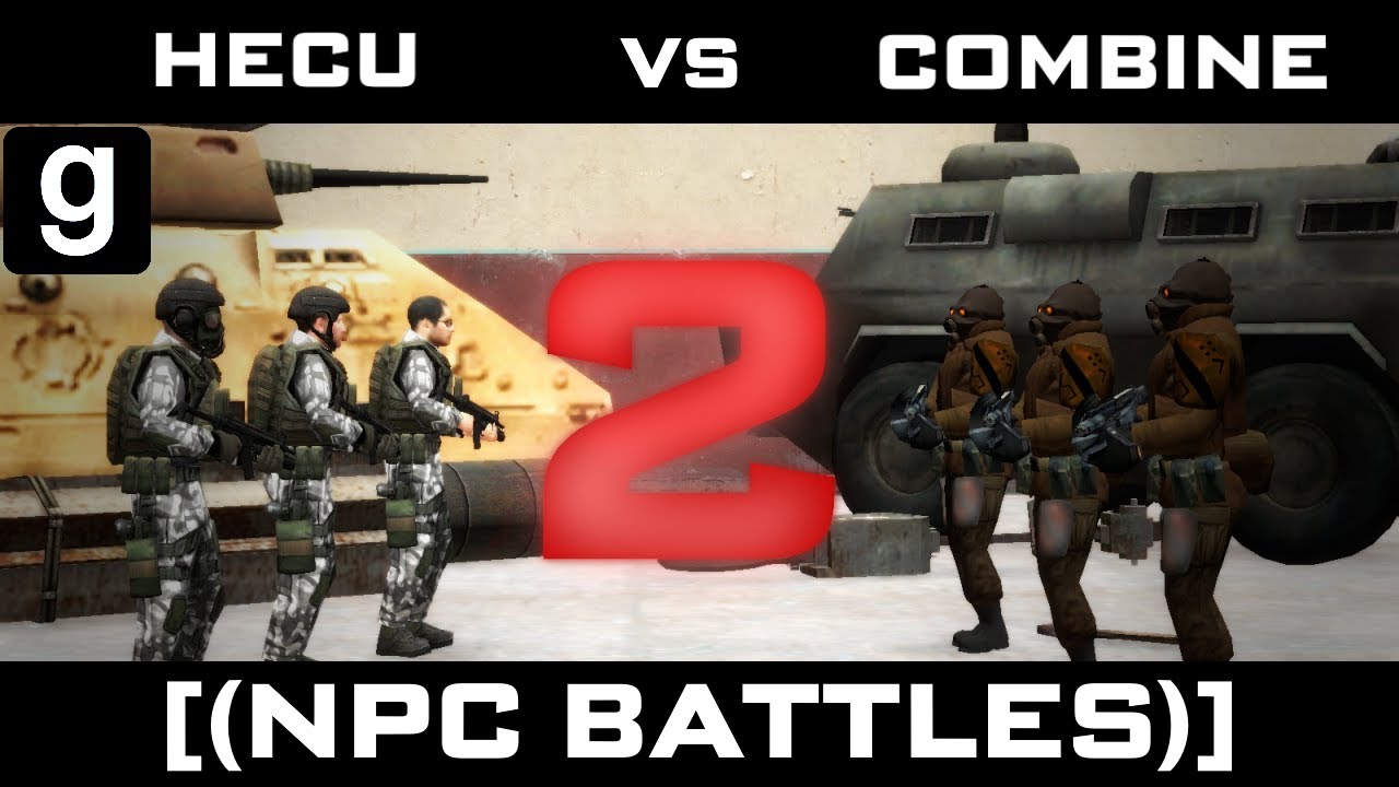 Combine VS HECU 2: The Rematch | NPC Battles