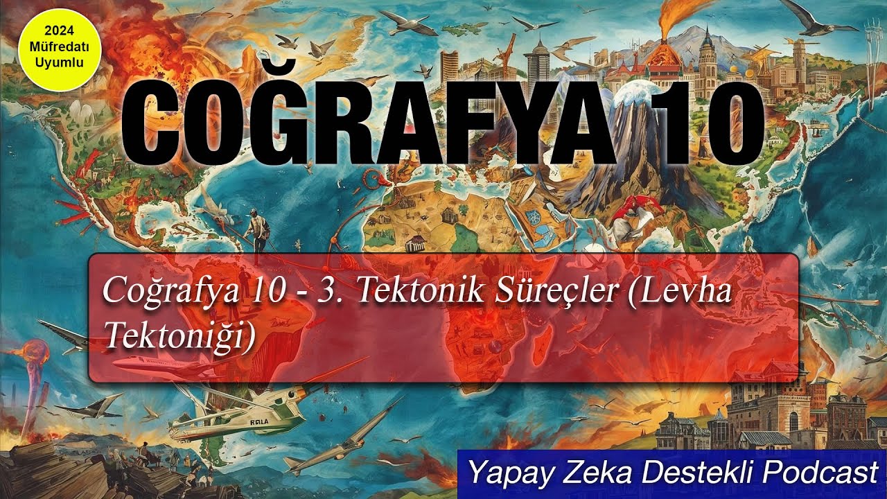 Coğrafya 10. Sınıf: 3 -  Tektonik Süreçler (Levha Tektoniği)