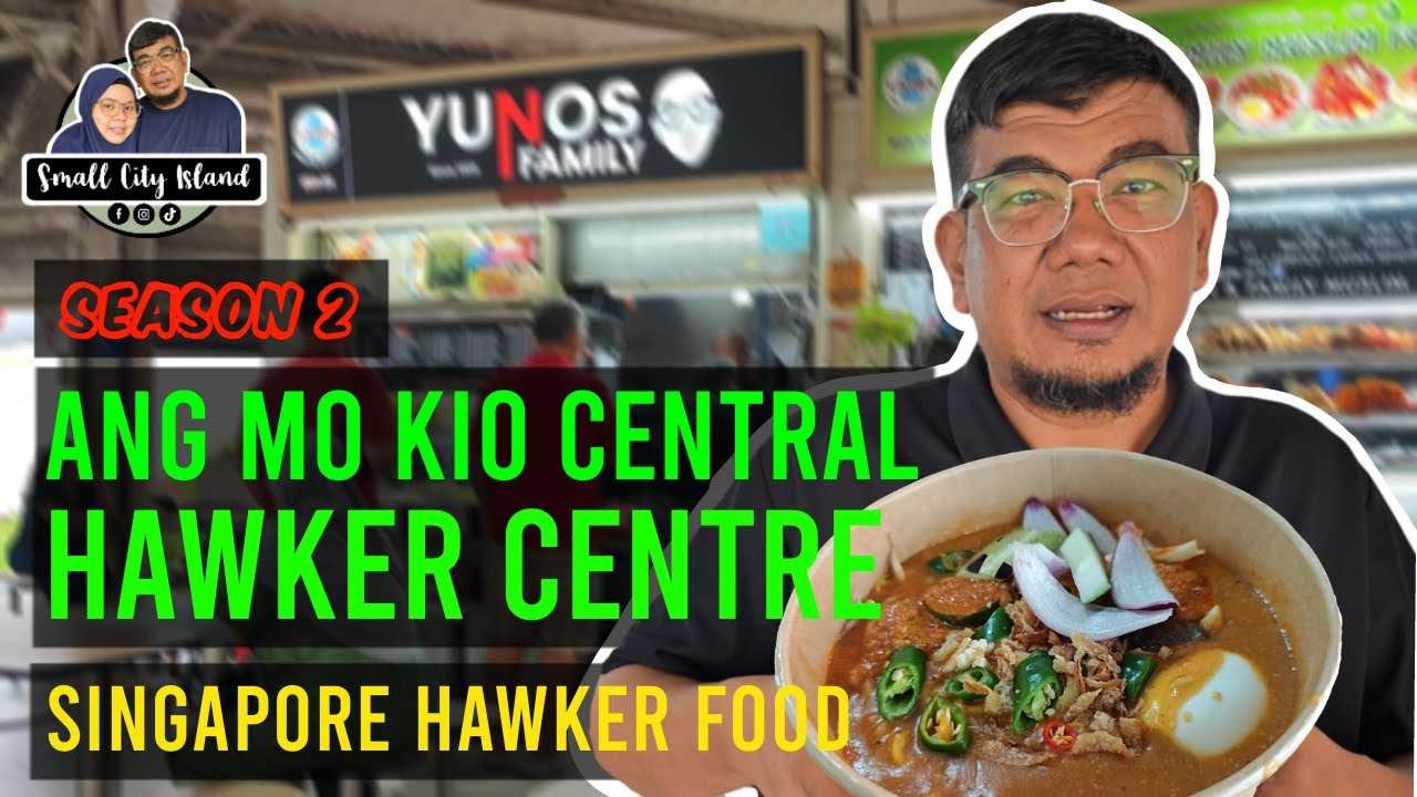 724 Ang Mo Kio Market and Food Centre Halal Food | Singapore Hawker Food S2E1
