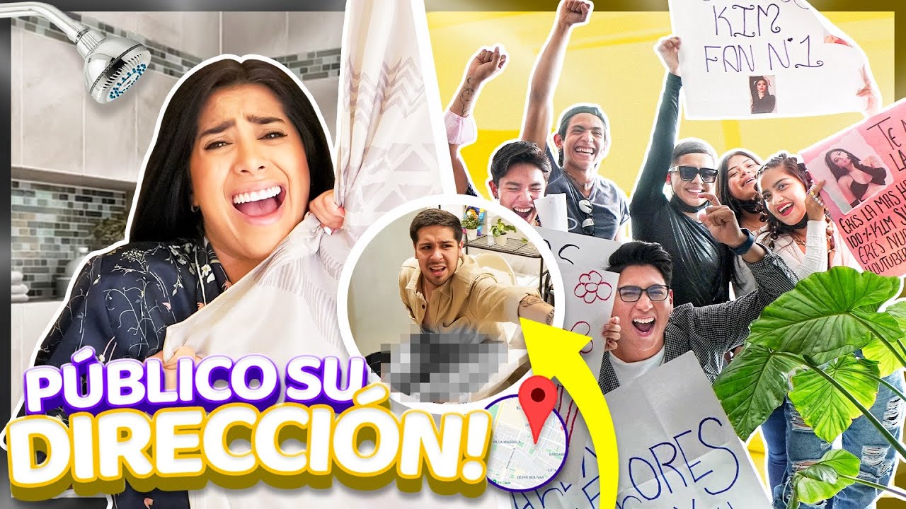 PUBLIQUÉ LA DIRECCIÓN DE KIM Y ALEX Y LLEGAN MUCHOS FANS A SU CASA 🤯 **SE SALIÓ DE CONTROL**