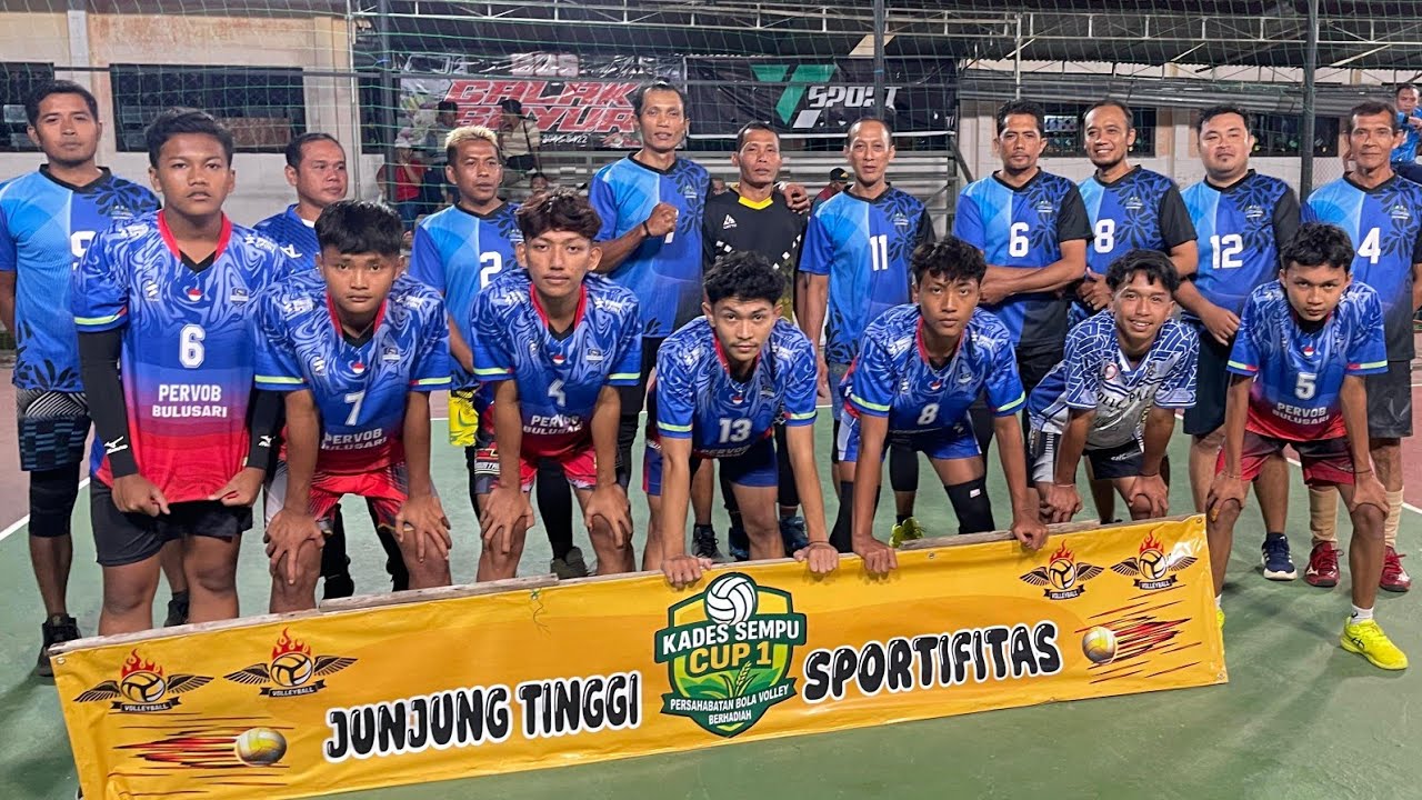 PUTRA LEGEND Vs PERVOS, VOLI KADES SEMPU CUP BANYUWANGI