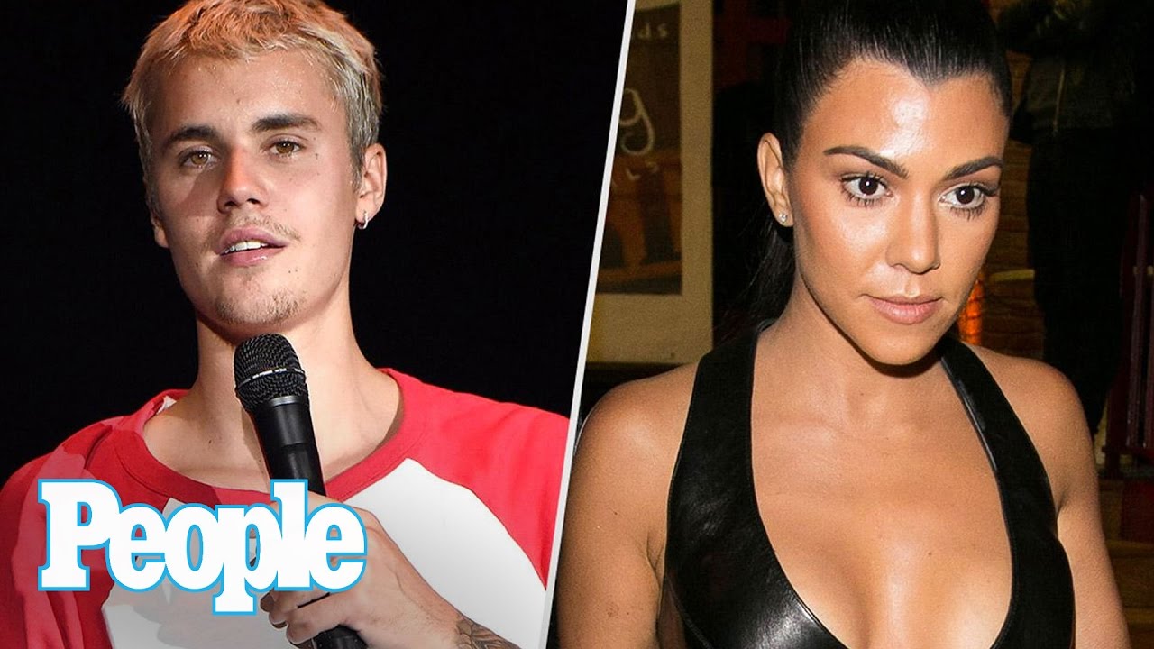 Kourtney Kardashian Seen With Justin Bieber, Still Serious About Scott Disick | People NOW | People