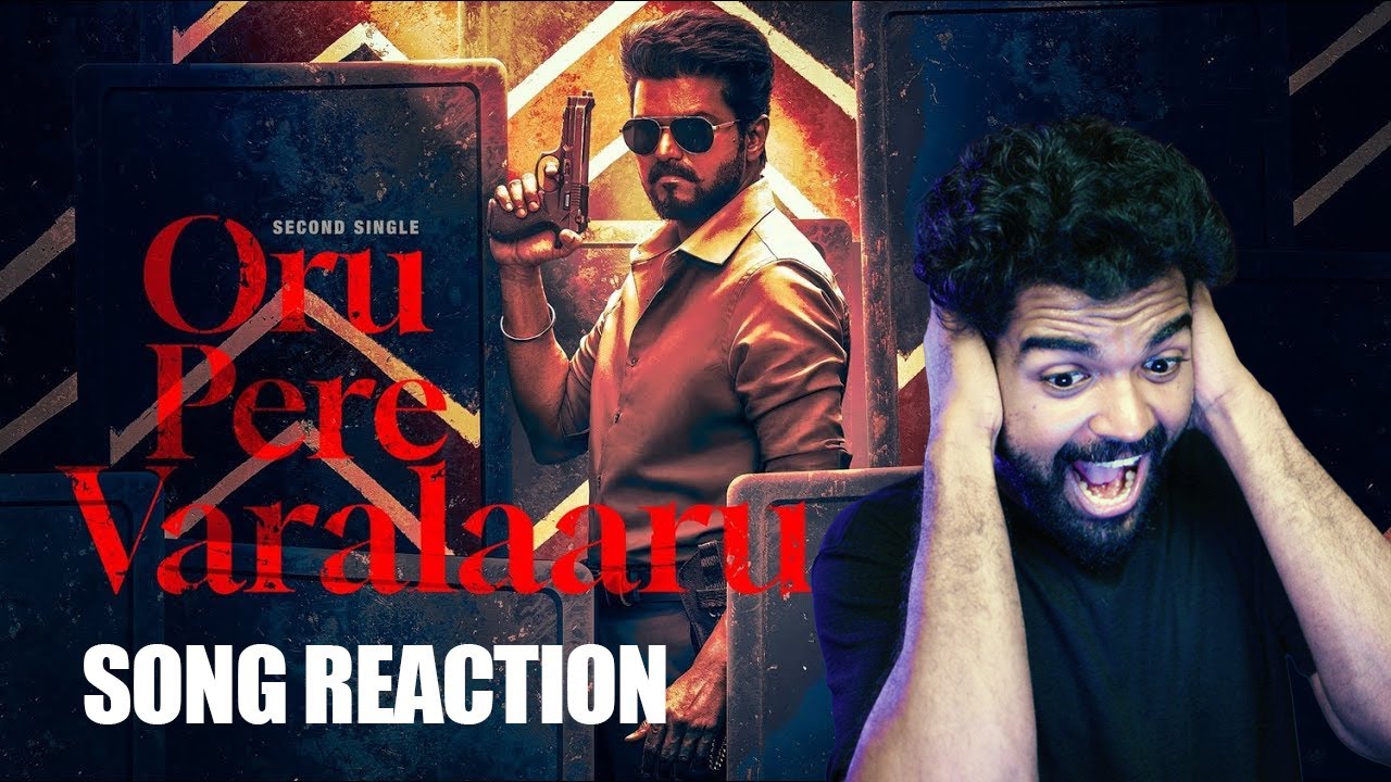 Jana Nayagan 🔥 Oru Pere Varalaaru #songreaction #ilayathalapathy #vijay #anirudh #tamil #kollywood