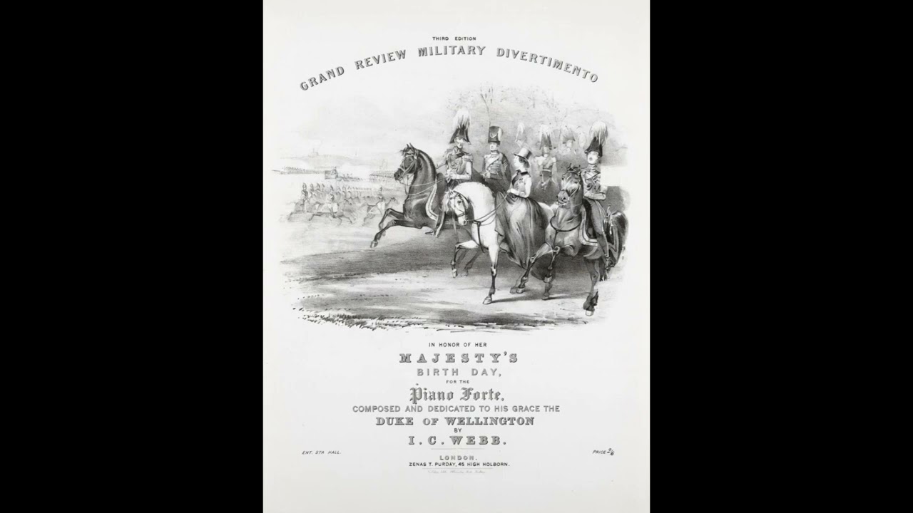 GRAND REVIEW MILITARY DIVERTIMENTO (I C Webb) [c.1842]