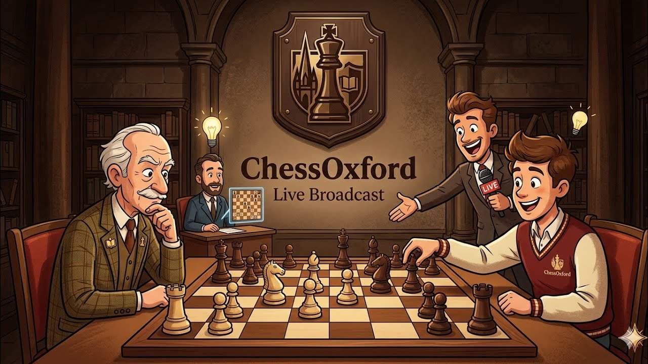 chessOxford plying chess middle player ♟️