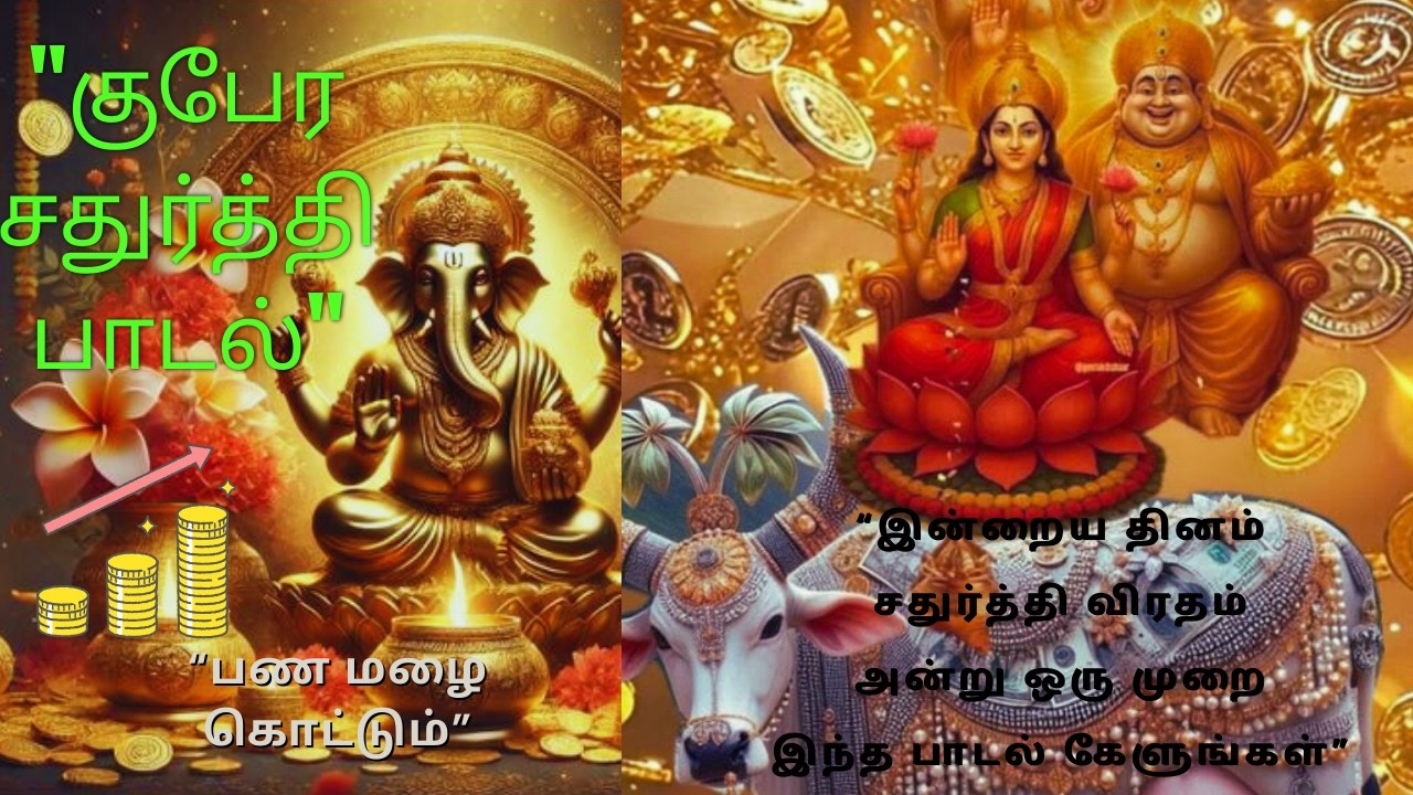 Kubera Ganapathy Mantra LIVE 🔴 | Wealth & Obstacle Removal Mantra |Tamil Devotional #KuberaGanapathy