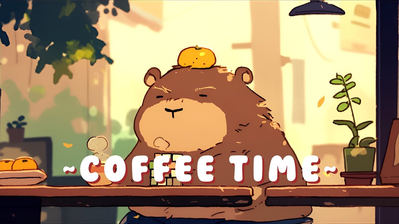 Capybara Lofi Zone | Study Session Music Mix 🦫 🍵 ✨