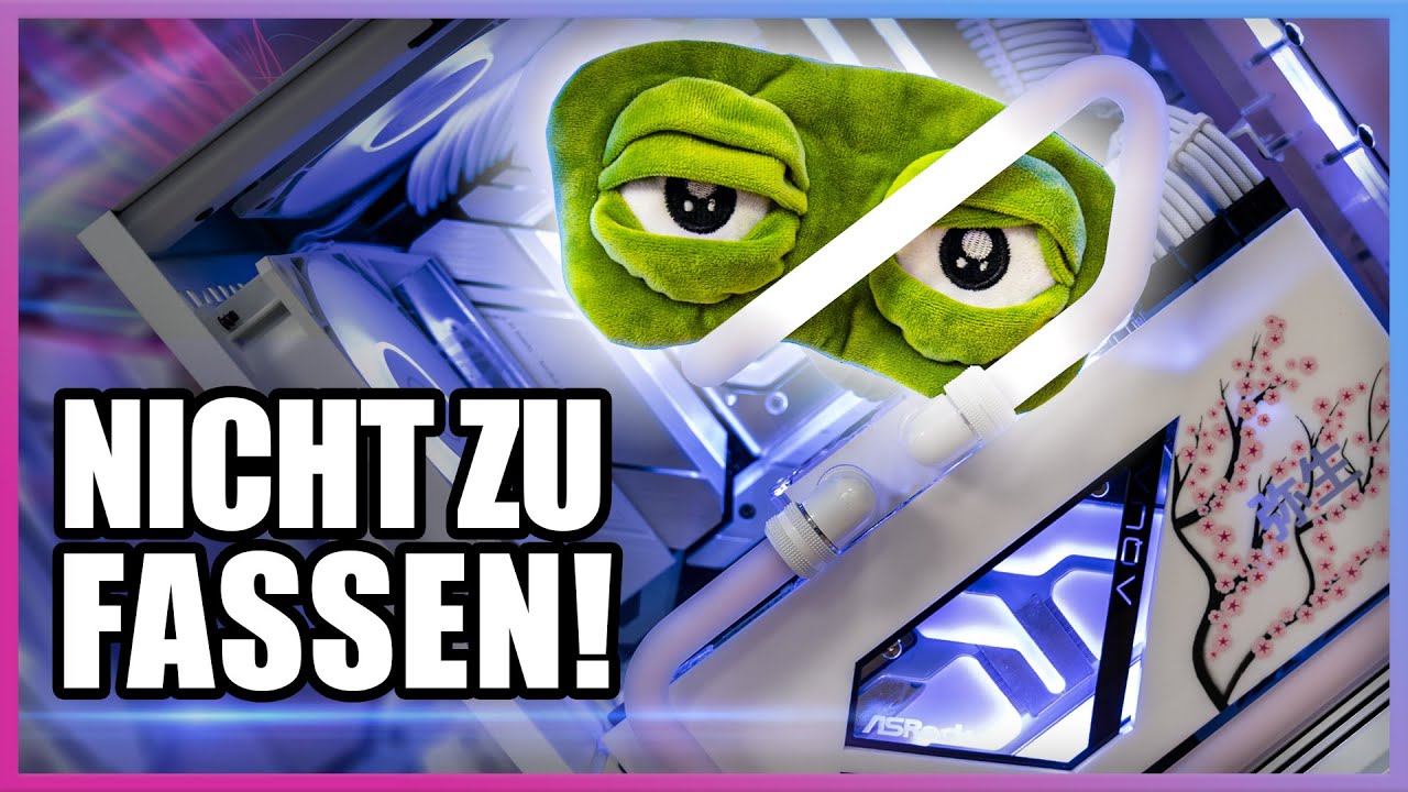 PC mit Wasserk&uuml;hlung von CASEKING 👑 Ein GANZ NORMALER Arbeitstag 😯 #Werkstattgefl&uuml;ster #SI:CK