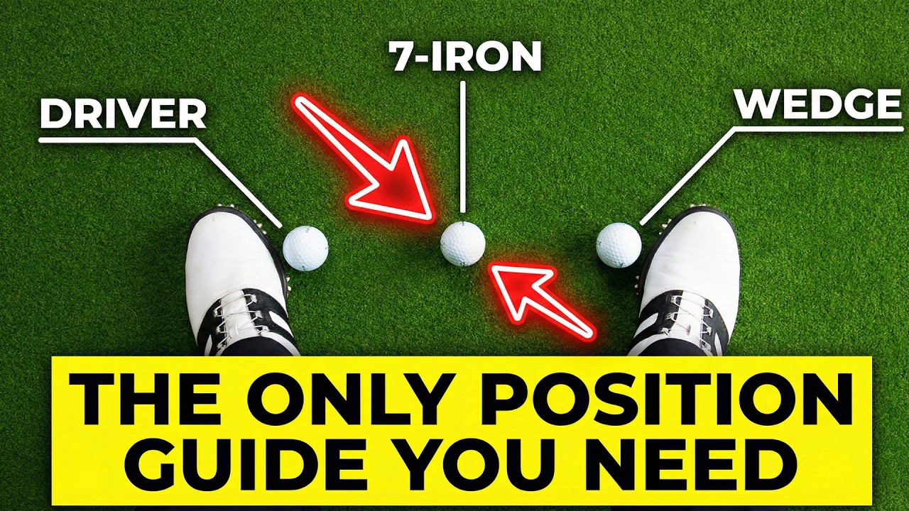 The Perfect Ball Position For Every Club Finally Explained