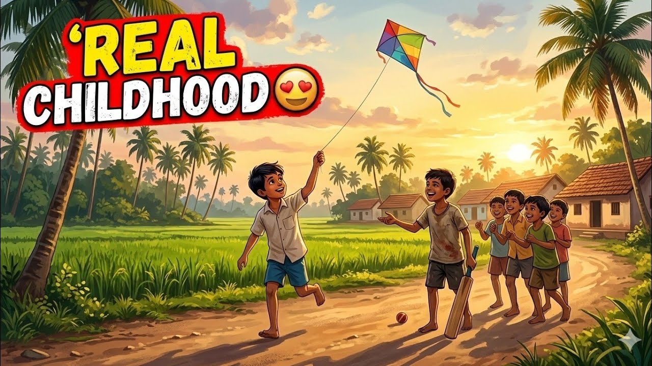 “Only 90s Kids Remember This Village Life ❤️ Pure Childhood Memories