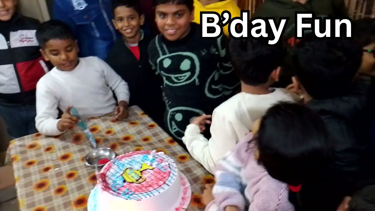 Bhanje Ki Birthday Party 🎉 Full Masti & Family Fun  😂