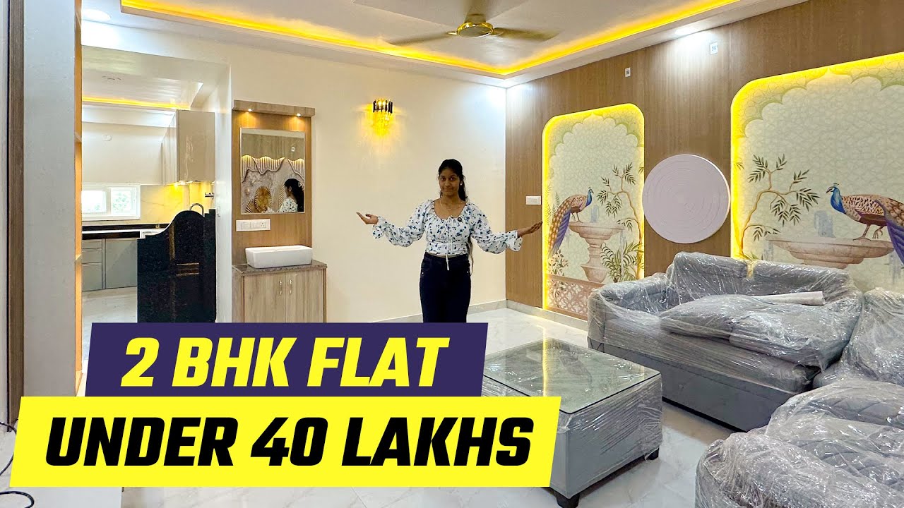 2BHK Flat Under ₹40 Lakhs in Jaipur | Fully Furnished Flats near Vaishali Nagar Ajmer Road