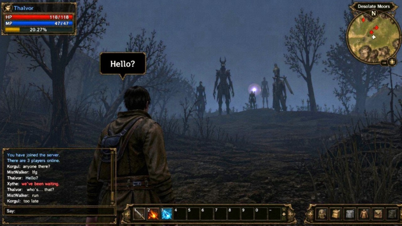 Исследуем мертвые MMO... Но что-то не так.