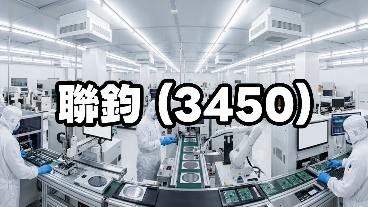 聯鈞3450：AI 熱潮背後的隱形引擎  #股票 #3450  #聯鈞  #電子股 #矽光子 #龍頭股 #cpo  #ai #股市分析 #股倫