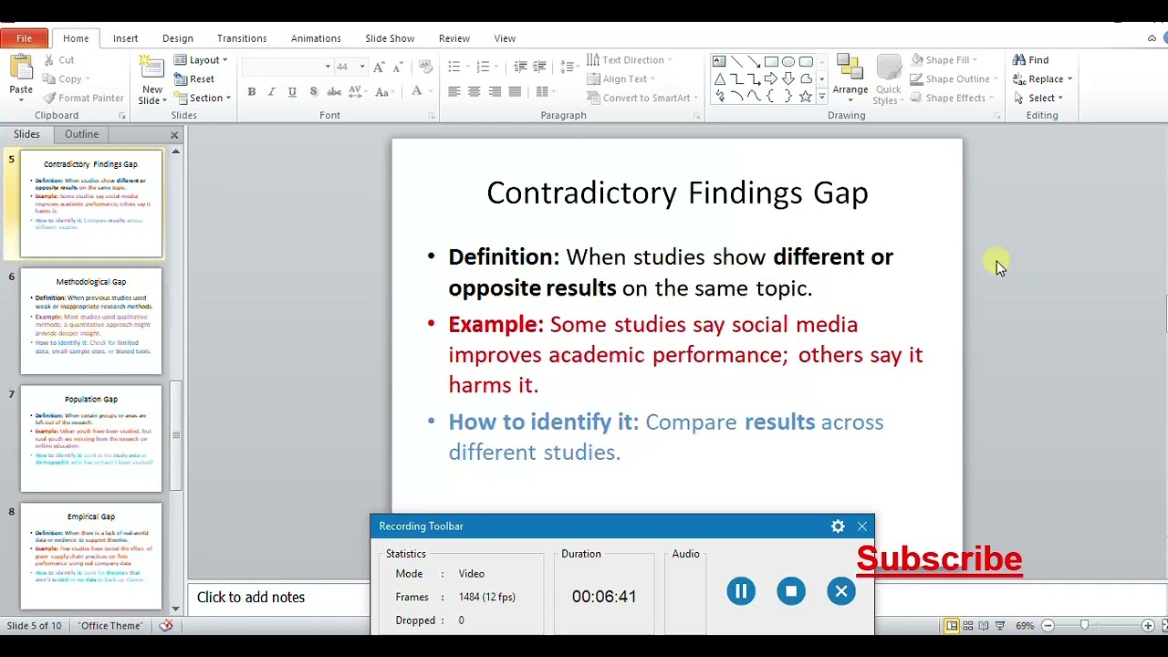 Types of Research Gaps & How to Find Them (Amharic tutorial)