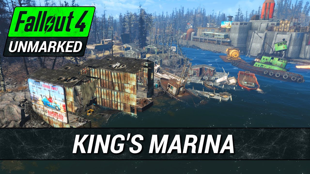 King's Marina | Fallout 4 Unmarked | Ep. 1119