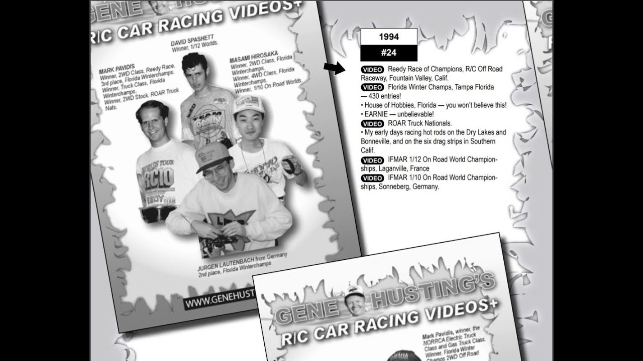 Gene Husting's R/C Car Racing Videos Volume 24 (1994)