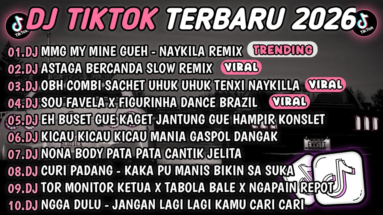 DJ TIKTOK TERBARU 2026🎵DJ MMG MY MINE GUEH - NAYKILLA🎵DJ ASTAGA BERCANDA 🔥