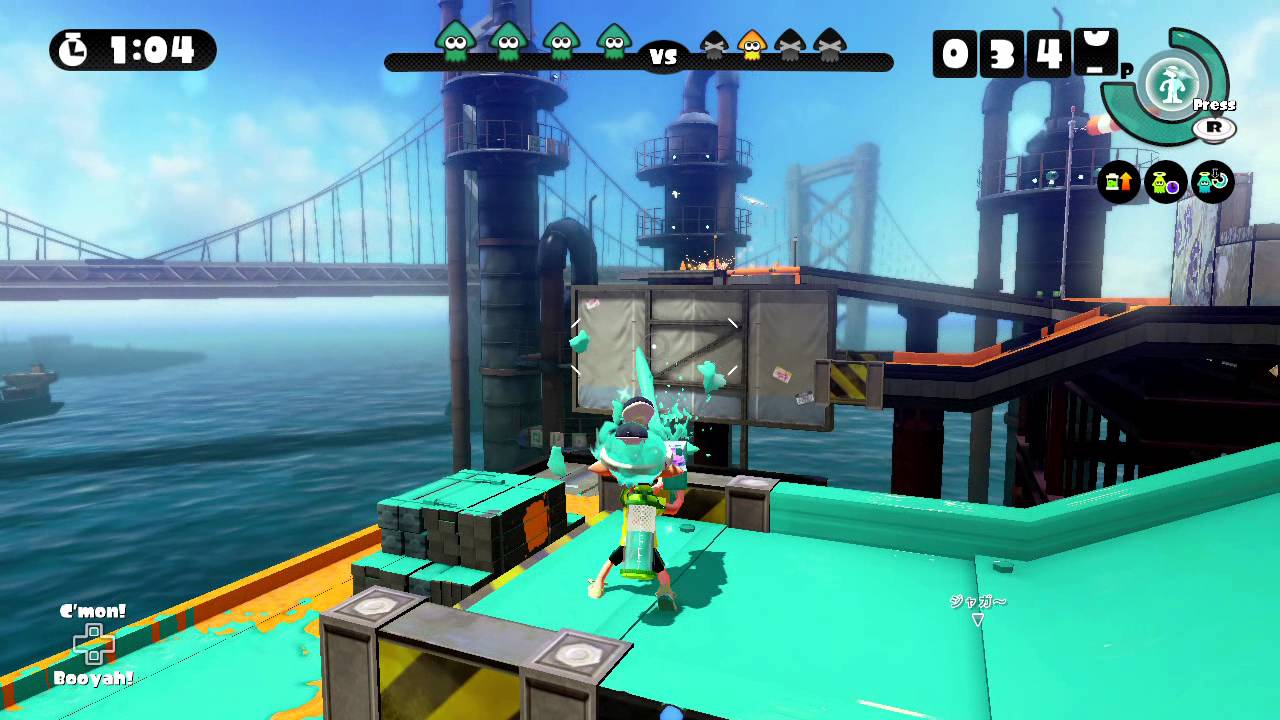 10 Minutes of Splatoon Global Testfire Gameplay