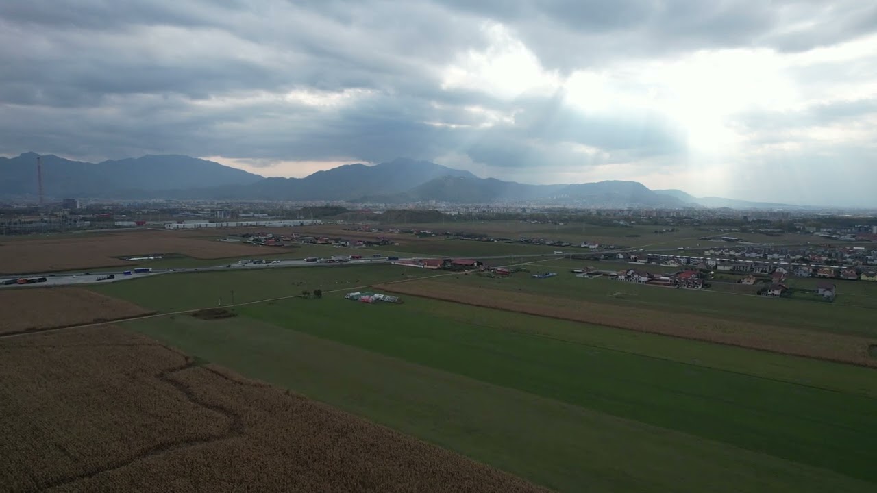 Sanpetru - Brasov, zbor peste centura, 10.2022