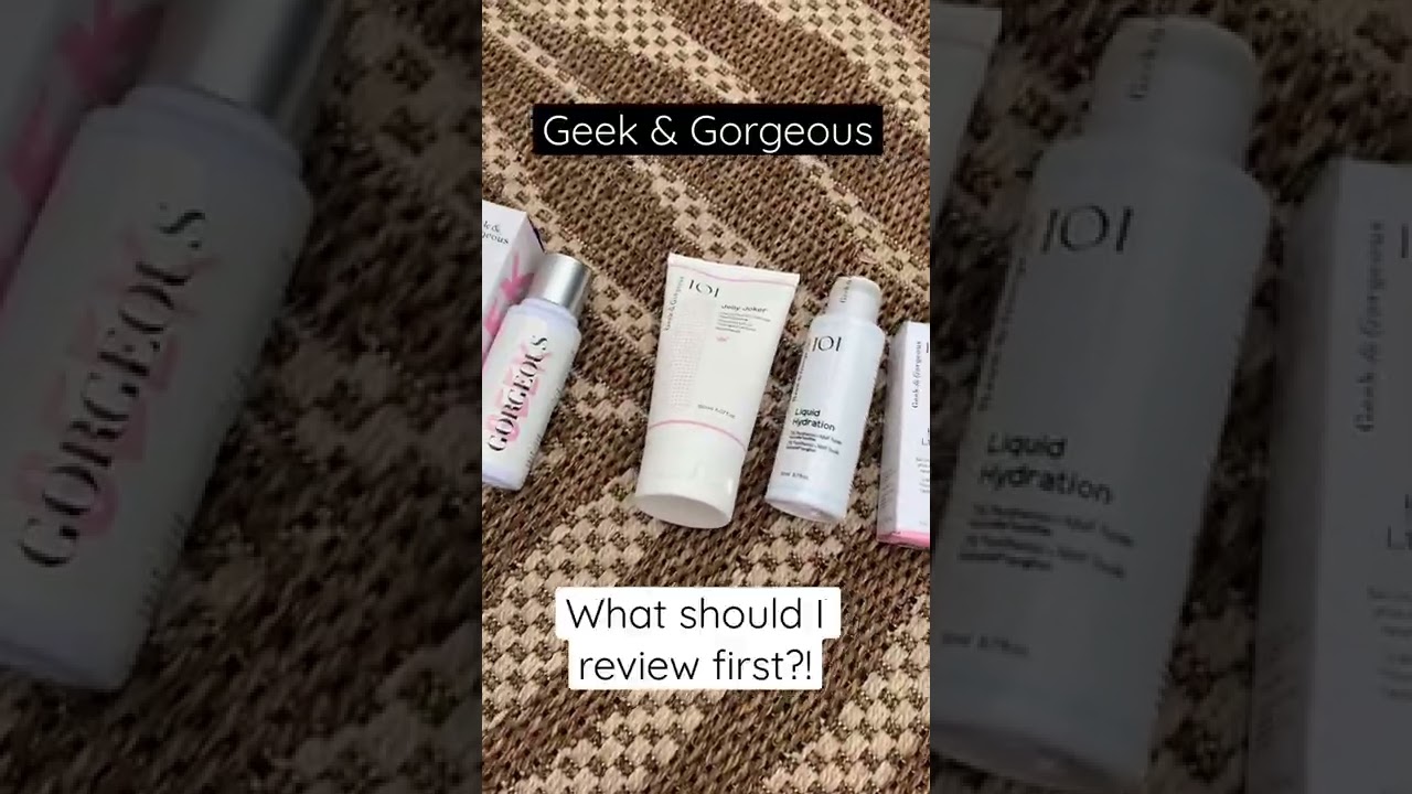 NEW SKINCARE HAUL From Geek & Gorgeous 😍