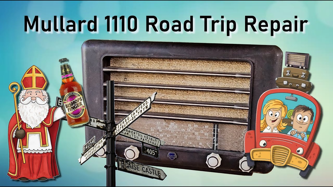 Радиоприёмник Mullard 1110 — 1950 год и два других