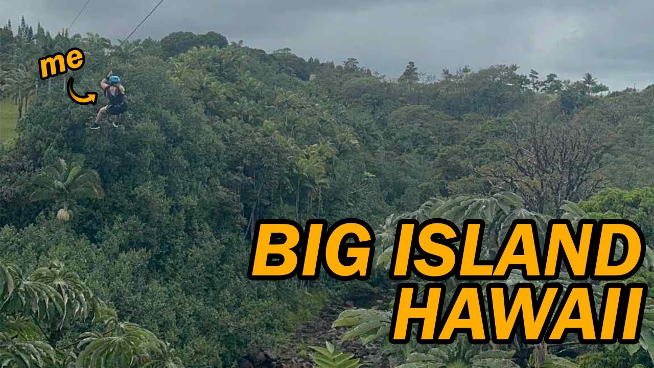 FAMILY ASIA TRIP 2025: Big Island, Hawaii! | Manta Rays, Ziplining, Parasailing, & Mauna Kea