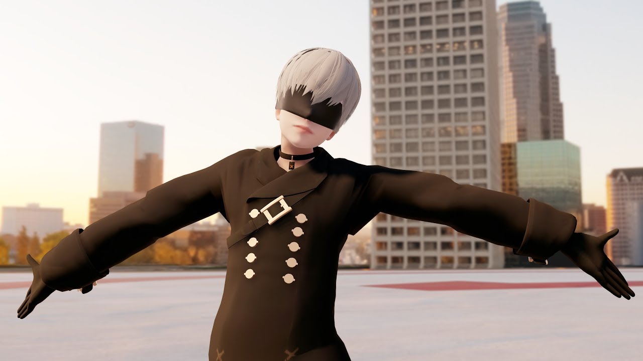 【MMD】アスノヨゾラ哨戒班【NieR:Automata】9S (日本/EN sub)[4K UHD]
