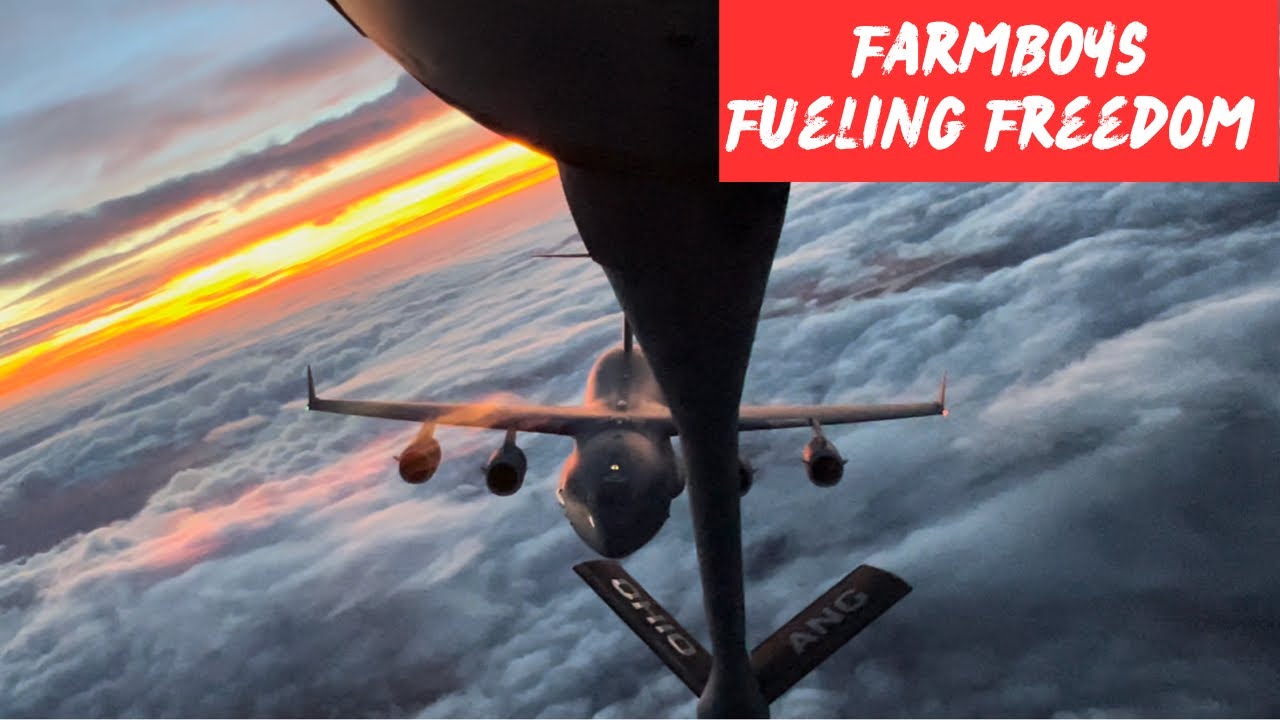 Ohio Farm Boys Refuel a USAF C17 Globemaster